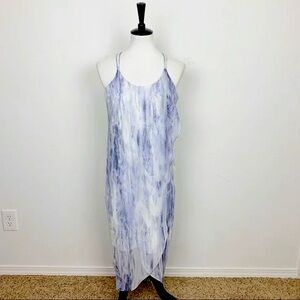 Vero Moda marble strap knee length slip dress